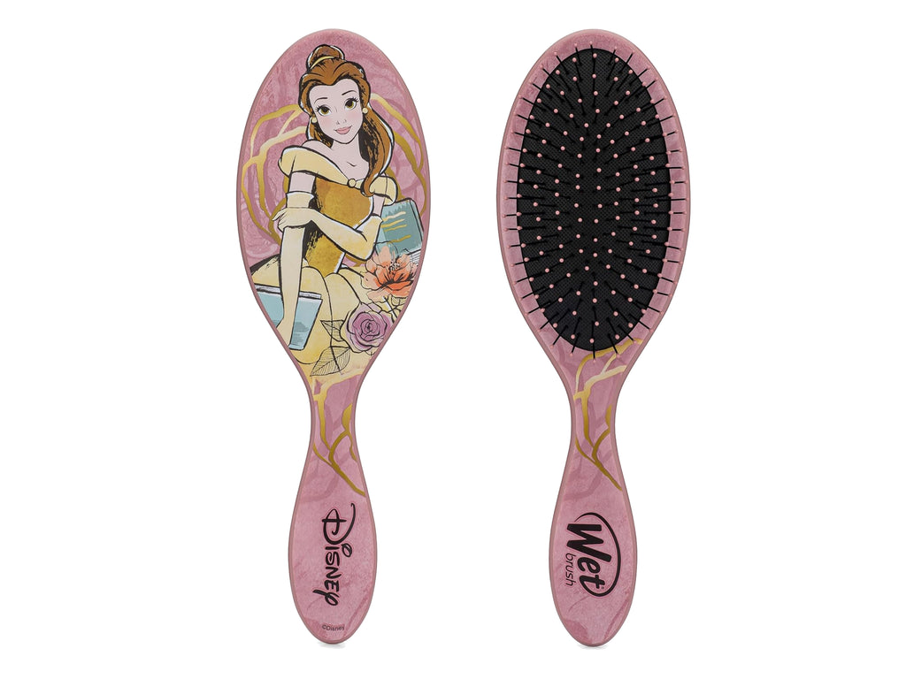 Wet Brush Original Detangler Brush - Disney Princess Belle, Wet Brush Detangler Brush For Use On Wet Or Dry Hair, Not For Use With Hair Dryer