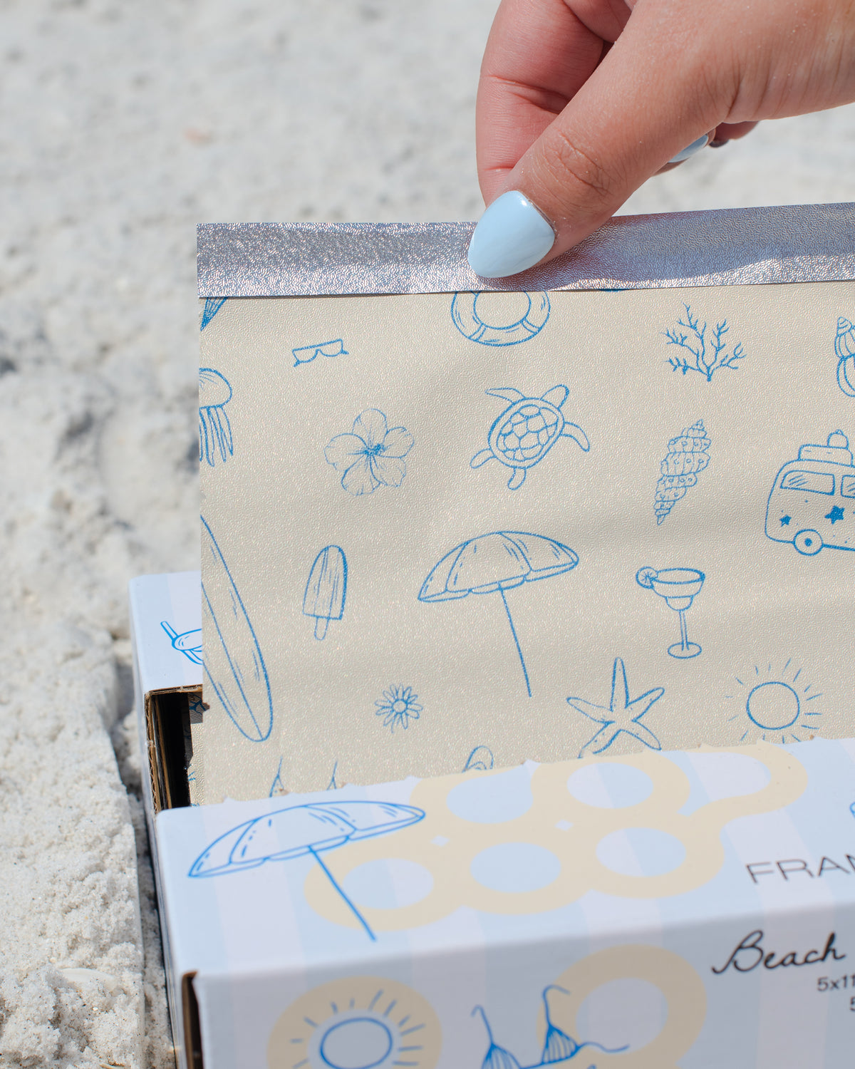 Framar Beach Bum Pop Up Foil (500ct) 127 x 280mm (5x11) - (12pc CARTON)
