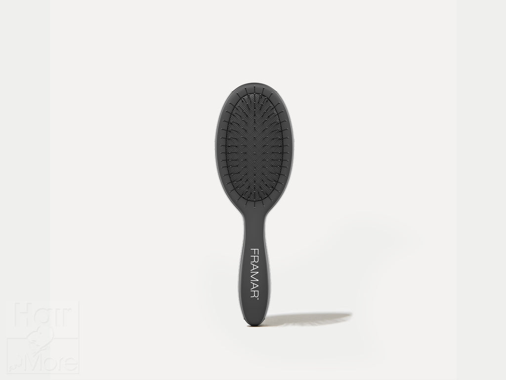Framar Detangle Brush Mini Detangle Brush - Black, Framar Handbag Size Mini Black Detangle Hair BrusPerfect For School Bags + Travel