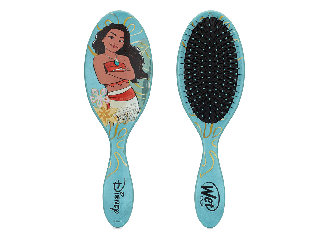 Wet Brush Original Detangler Brush - Disney Princess Moana, Wet Brush Detangler Brush For Use On Wet Or Dry Hair, Not For Use With Hair Dryer