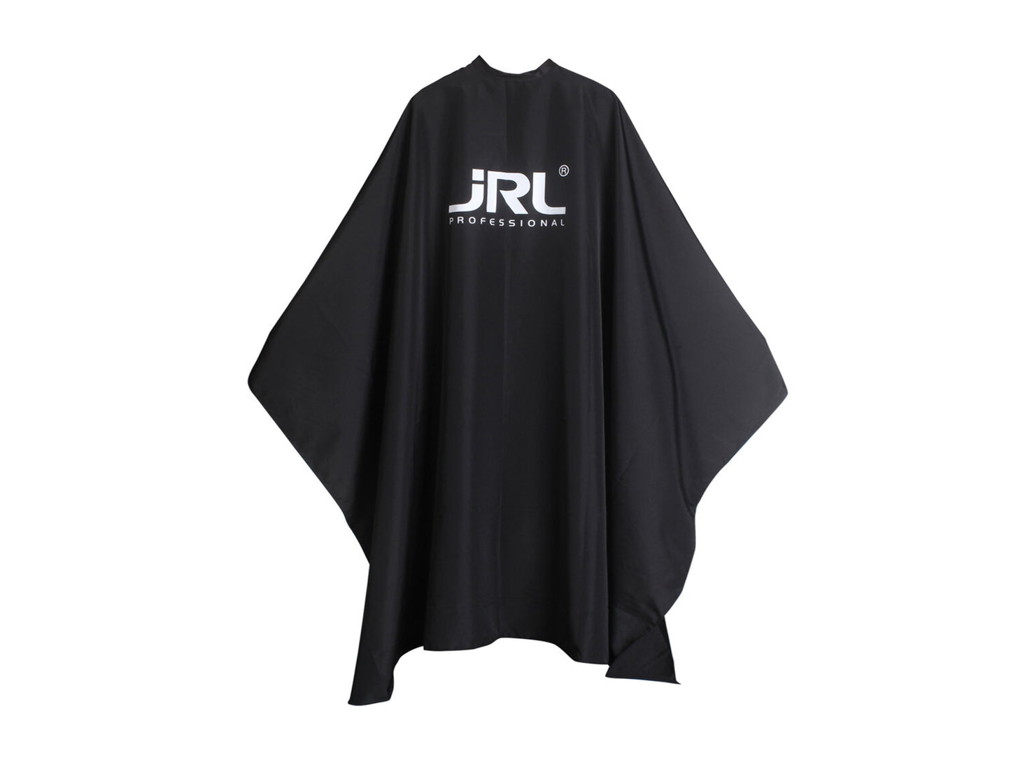 JRL Professional Barber Cutting Cape - Black, Light Weight JRL Brand Black Cutting Cape, Black Hairdressing/Barber Cape With Comfortable Rubber Neck, Authorized JRL Stockist NZ