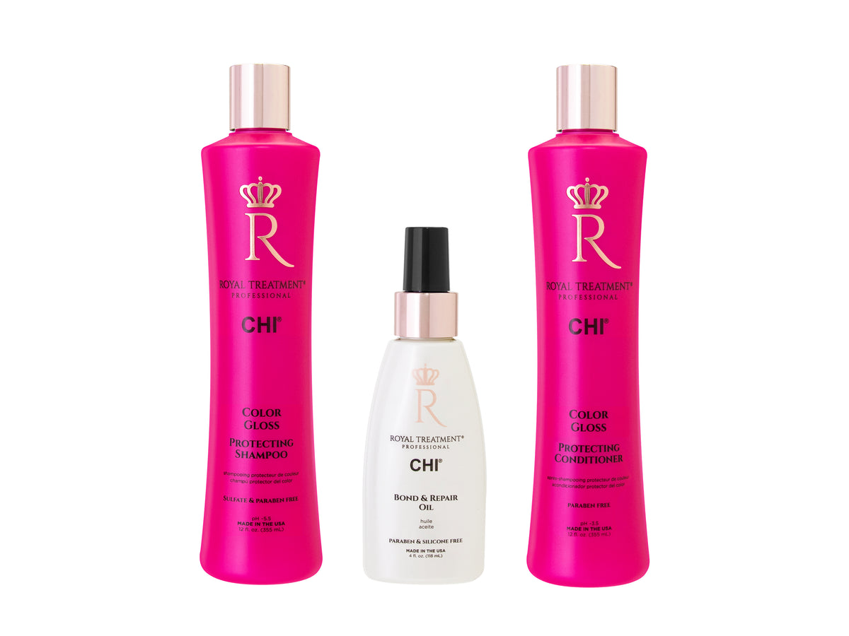 CHI Royal Treatment Professional Colour Gloss Essentials 3pc Gift Pack