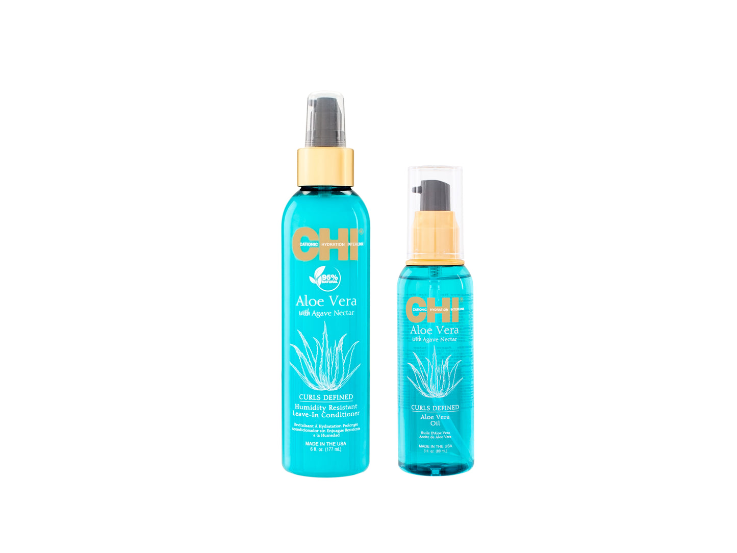 CHI Aloe Vera, Curls Defined Humidity Fighter Gift Pack (2pc)