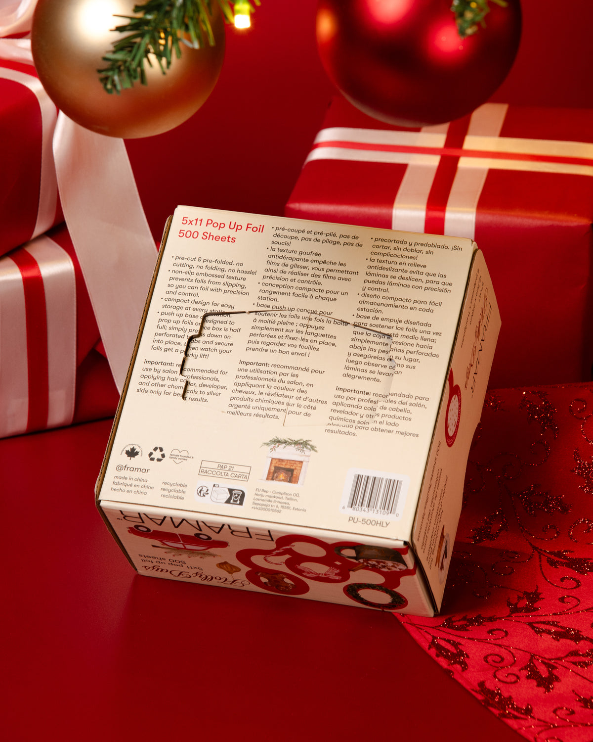 Framar Holi-Yay Pop Up Foil (500ct) 127 x 280mm (5x11) (12pc CARTON)