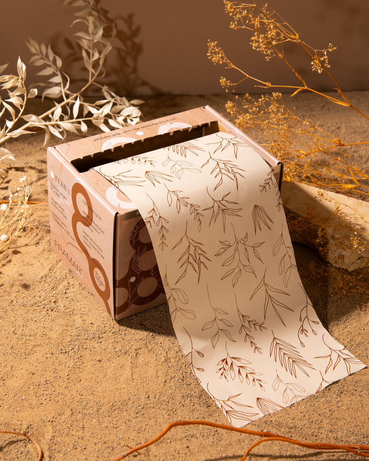 Framar Terra Embossed Roll Foil 97.5m (320ft)