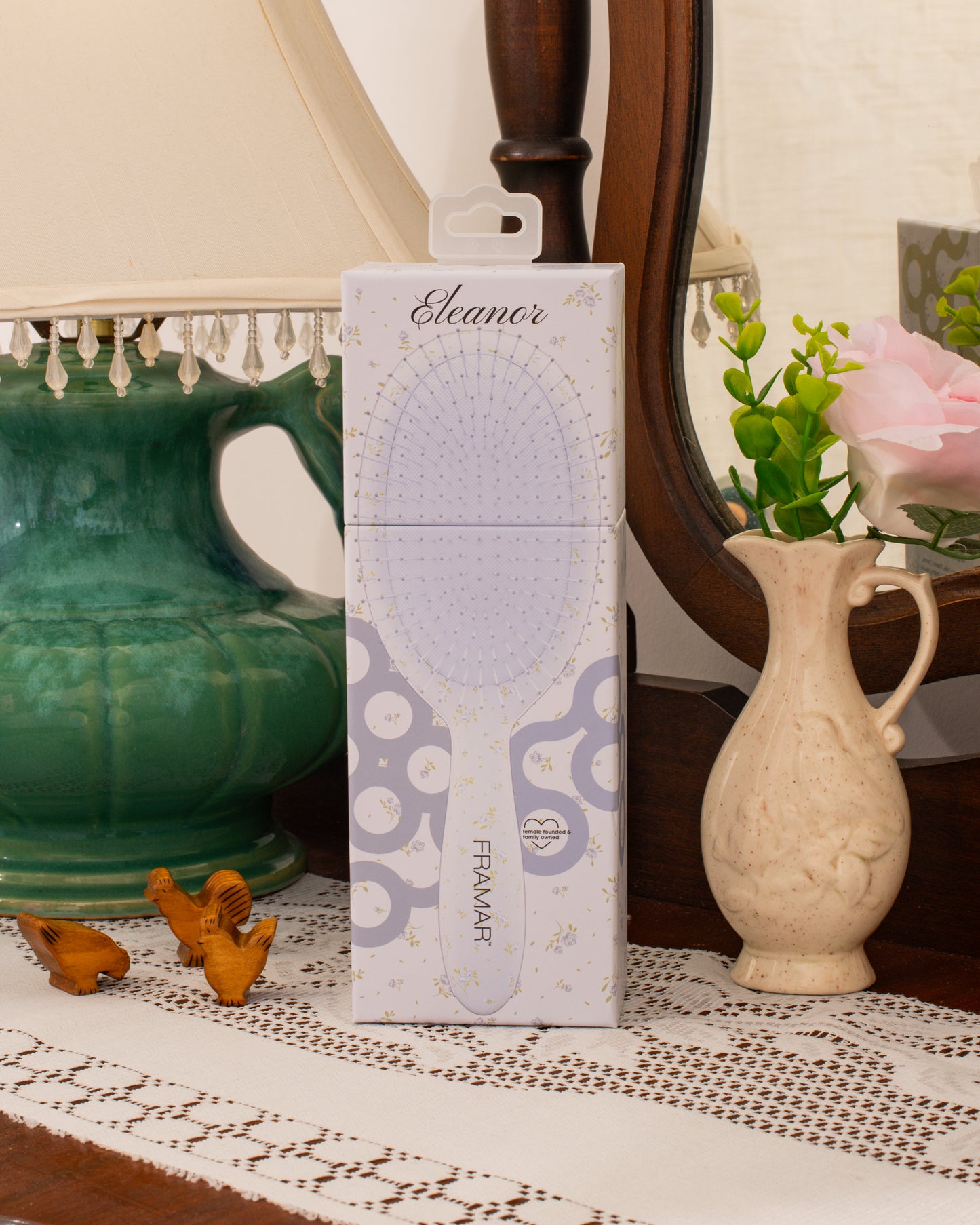Framar Country Charm Detangle Hair Brush - Eleanor