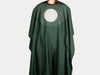 Framar Neutrals Sage Colour Cover Colouring Cape, Hairdressing Colour Cape Sage Green With Rubberized Neck & Chest For Easy Colour Wipe Off, Colour Cape With Snap Closure, Framar For Hairdressers, Framar Stockist NZ, NZ Professional Barber Supplies, NZ Salon Suppliers