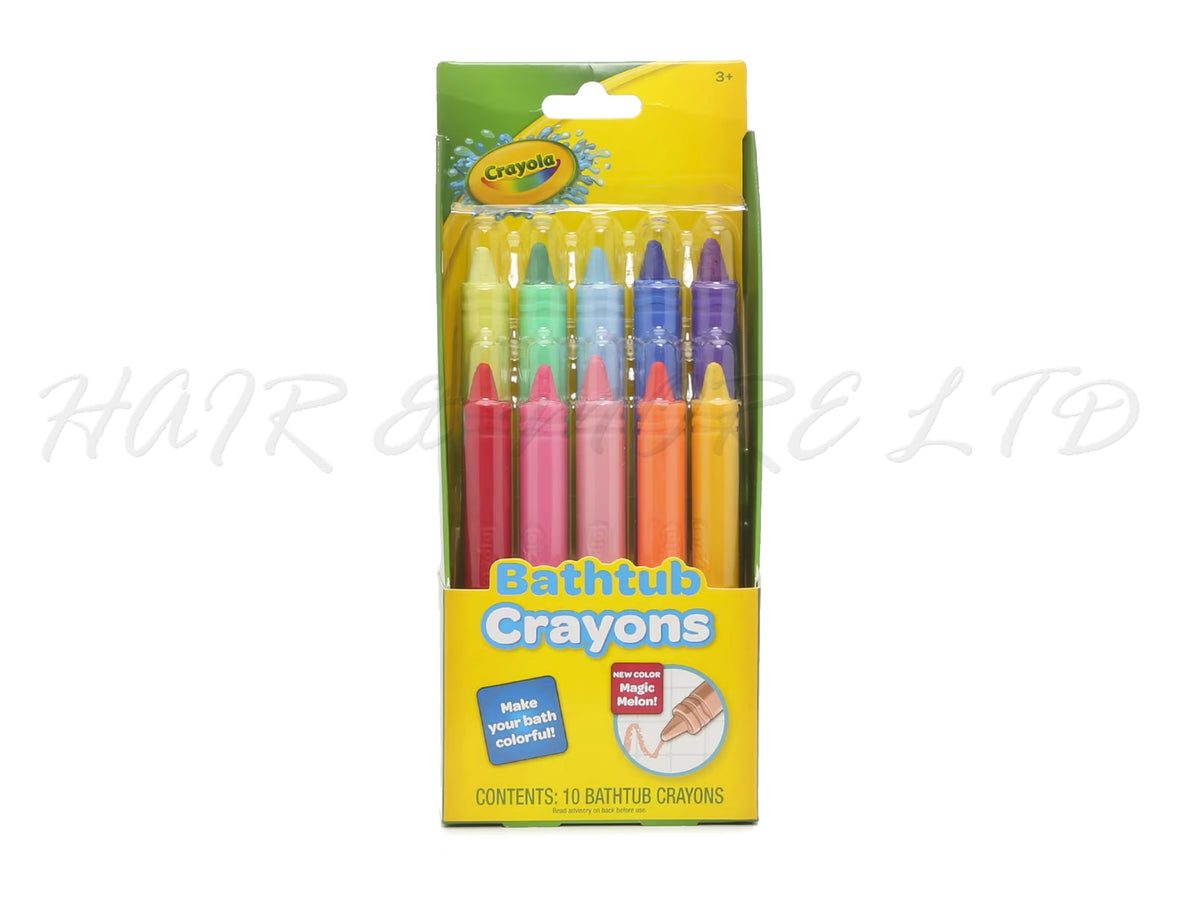 Crayola Bathtub Crayons 10 Pack Hair and More