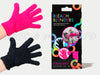 Framar Bleach Blenders 2 Pack - One Pink & One Black Glove, Bleach Blender Gloves - Soft Microfibre Washable Gloves For Blending Colour And Bleach, Absorbent & Washable Microfibre Gloves, Authorized Framar Stockist, Framar NZ, NZ Professional Salon Supplies