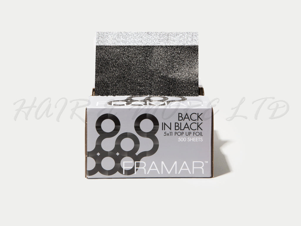 Framar Highlighting Pop Up Foils Black, Framar Stockist NZ, Framar Foils, Framar Black, Framar Limited Edition, Black Pop Up Foil