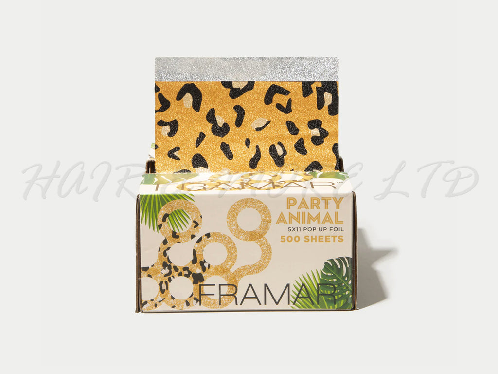 Framar Highlighting Pop Up Foil Party Animal, Framar Stockist NZ, Framar Foils, Framar Party Animal, Framar Limited Edition, Leopard Print Pop Up Foil