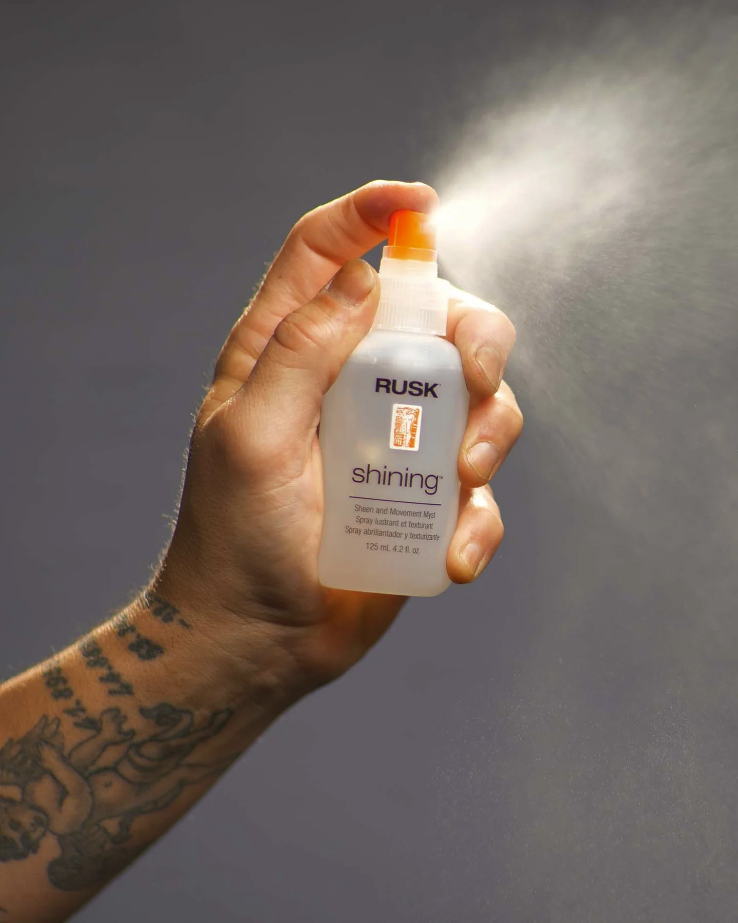 Rusk Designer Collection Shining Sheen & Movement Myst 125ml
