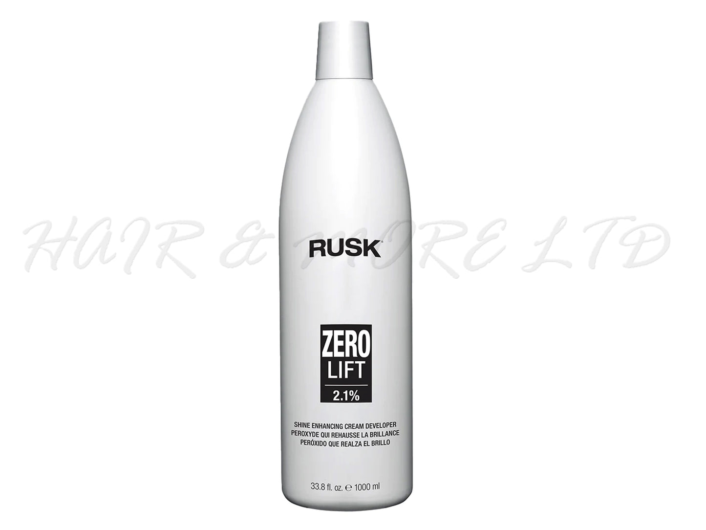 Rusk Shine Enhancing Cream Developer 1000ml - Zero Lift/2.1%, Rusk Hair Colour Developer, Hair Colour Developer, Rusk Deepshine Permanent Professional Hair Colour Developer, RuskIn10 Developer, NZ Professional Salon Supplies, NZ Hair And Beauty Supplies, Rusk NZ