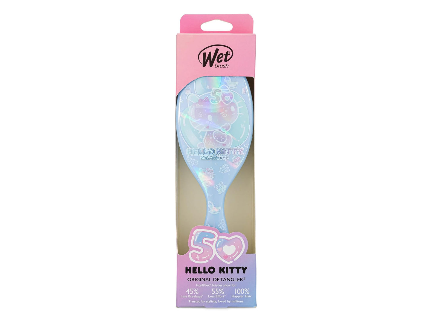 Wet Brush Original Detangler Hello Kitty 50th Birthday - Blue