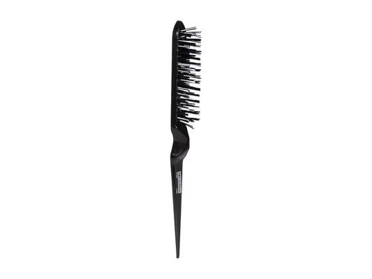 Scalpmaster Nylon Bristle Teasing Brush, Black