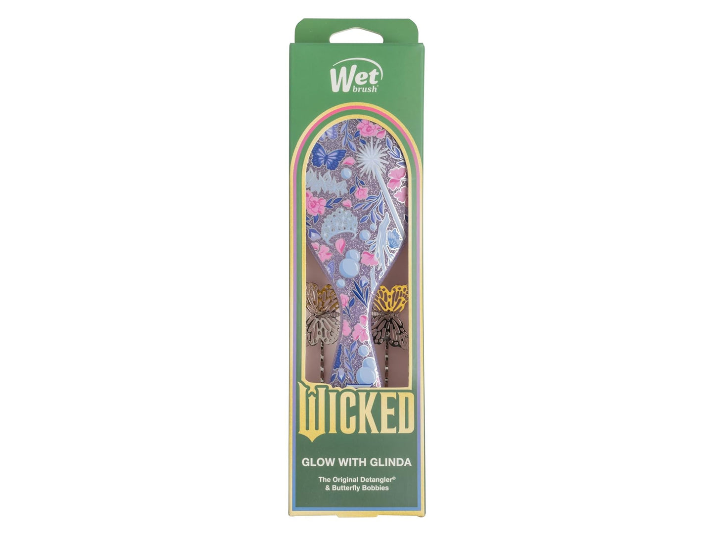 Wet Brush Original Detangler, Wicked 2.0 | Wicked for Good - Glow with Glinda Kit