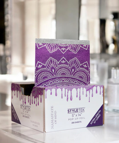 Styletek Namastate of Mind Pop-Up Foil, Extra Long 127 x 355mm (5x14) - 250 Sheets
