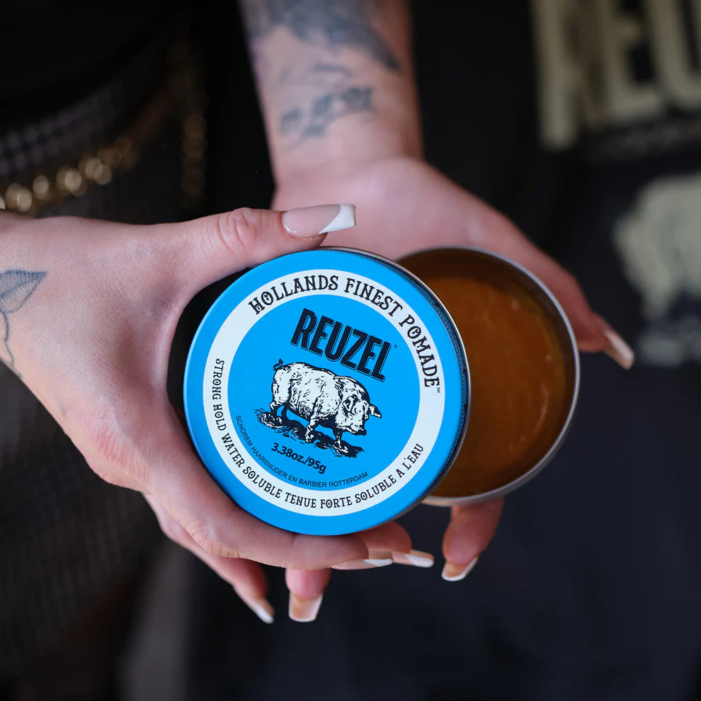 REUZEL Blue Pomade Strong Hold Water Soluble 95g