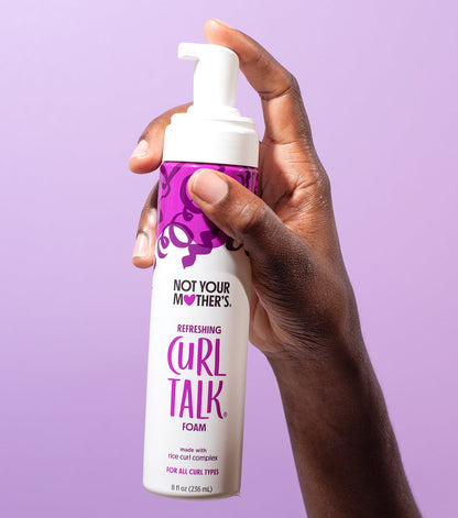 Not Your Mothers Curl Talk Refreshing Curl Foam 236ml