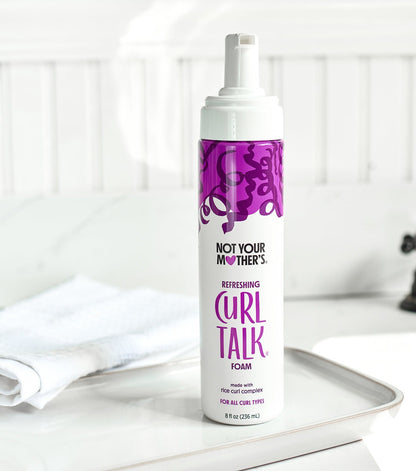 Not Your Mothers Curl Talk Refreshing Curl Foam 236ml