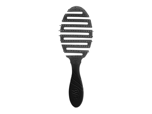 Wet Brush Pro Vent Brush With Rubberized Grip - Black, Wet Brush Vent Brush For Use On Wet Or Dry Hair, Blow Drying Vent Brush Heat Resistant