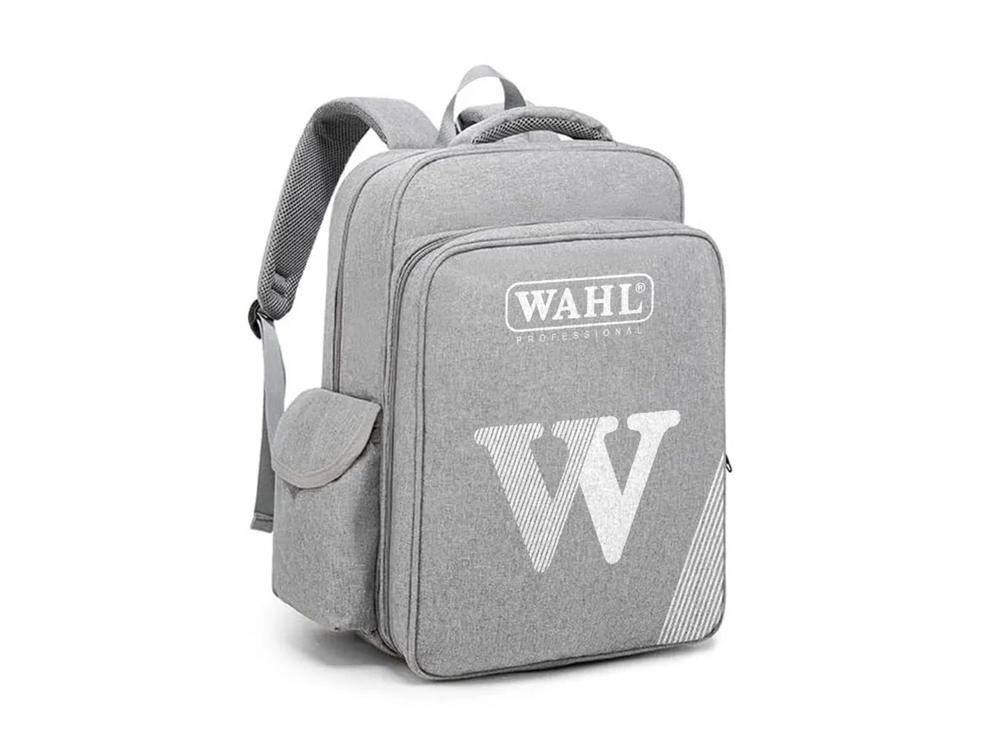 WAHL Barber Backpack, Grey w/White Logo