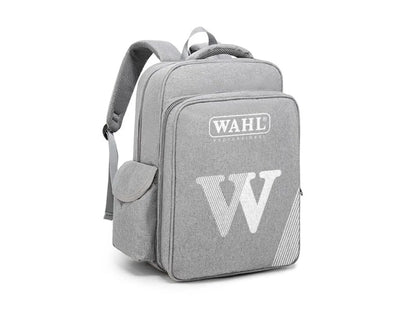 WAHL Barber Backpack, Grey w/White Logo
