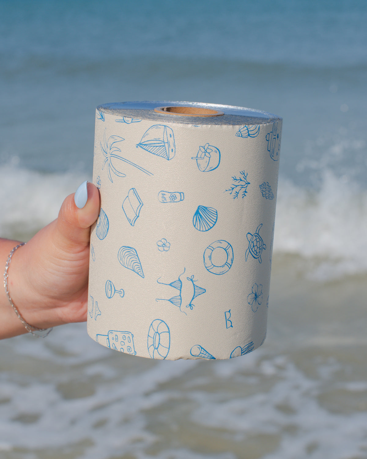Framar Beach Bum Embossed Roll Foil 97.5m (320ft)
