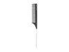 Diane Hairdressing 9" (23cm) Carbon Pin Tail Comb - Heat & Chemical Resistant, Hairdressing Tail Comb Heat Resistant Up To 400 Degrees Fahrenheit/203 Degrees Celcius, Heat Proof Tail Comb Ideal For Keratin & Straightening Services, 9" Pin Tail Comb For Highlighting & Sectioning Hair, NZ Professional Salon Supplies, NZ Hair & Beauty Supplies, Diane Hairdressing Combs and Tools Stockist NZ