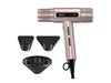 Wahl Vanquish T Shapes Hair Dryer Rose Gold, Wahl Vanquish Professional Dryer With Flow-Control Technology Weighs Only 340g, Vanquish Dryer Includes 2 Magnetic Concentrator Nozzles And A Diffuser, LED Screen Displays 4 Speed And 3 Heat Settings, Wahl Vanquish Features An Auto-Clean Function, Official Wahl Stockist NZ, Wahl AU/NZ Authorized Distributor, Professional Salon And Barber Supplies NZ