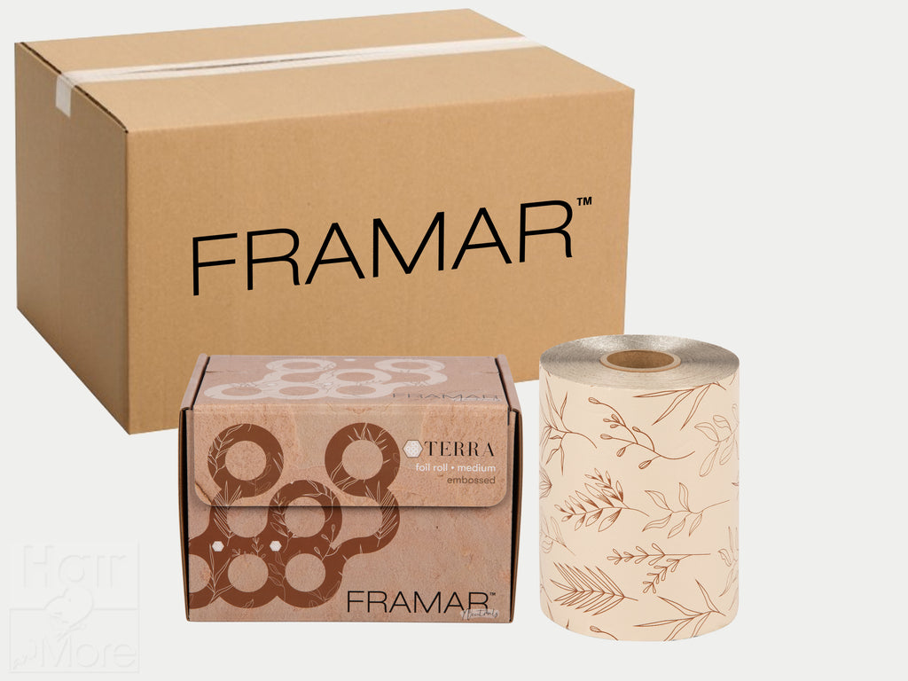 Framar Terra Embossed Roll Foil 97.5m (320ft) (12pc CARTON)