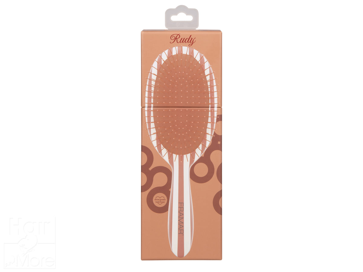 Framar Holly Days 9PC Detangle Hair Brush Retail Display