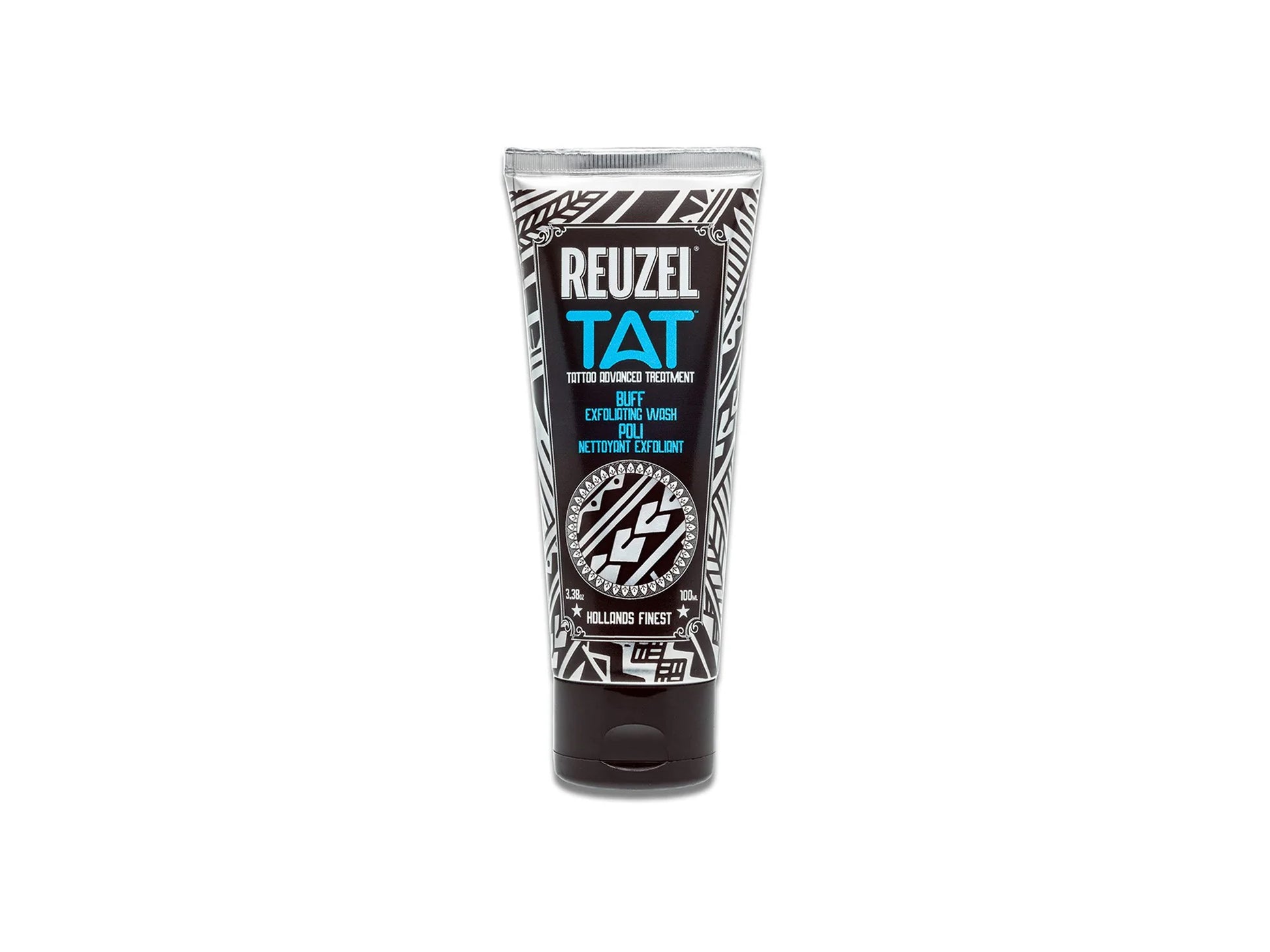 Reuzel Tat Buff - Tattoo Exfoliating Wash, Keep Tattoos Vibrant For Longer With Reuzel Tat Buff Exfoliating Wash, Gentle Tattoo Wash For Healed Tattoos - Exfoliate + Increases Colour Vibrancy, Tattoo Maintenance, Tattoo Aftercare, Skin Art Care