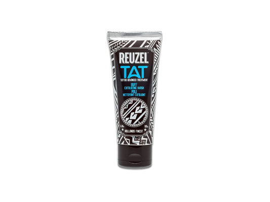 Reuzel Tat Buff - Tattoo Exfoliating Wash, Keep Tattoos Vibrant For Longer With Reuzel Tat Buff Exfoliating Wash, Gentle Tattoo Wash For Healed Tattoos - Exfoliate + Increases Colour Vibrancy, Tattoo Maintenance, Tattoo Aftercare, Skin Art Care