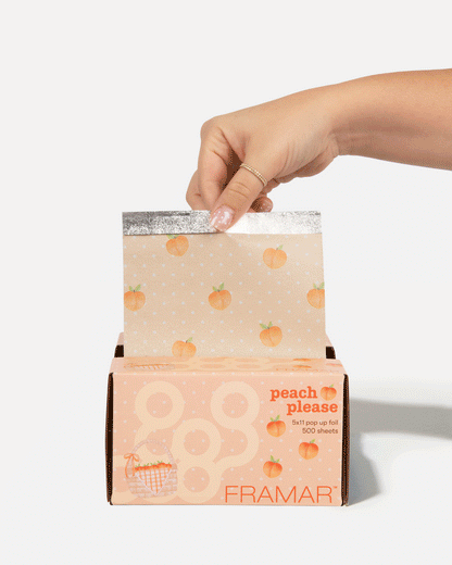 Framar Peach Please Pop Up Foil (500ct) 127 x 280mm (5x11)