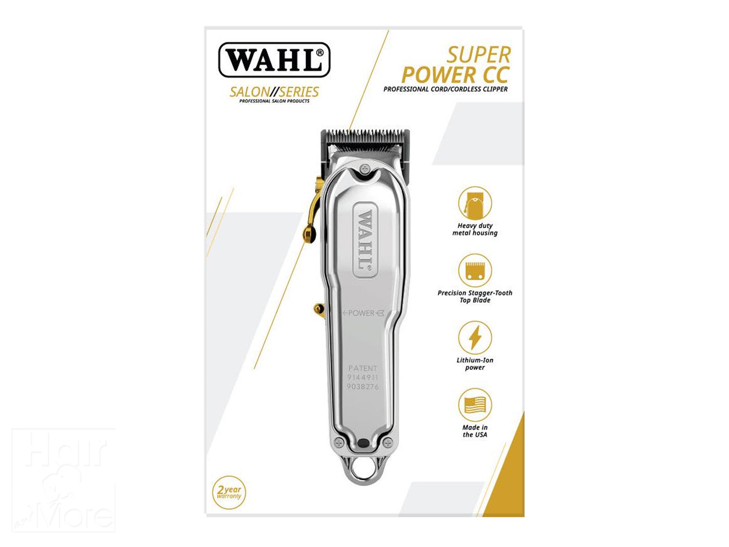 WAHL Salon Series, Super Power CC Metal Clipper