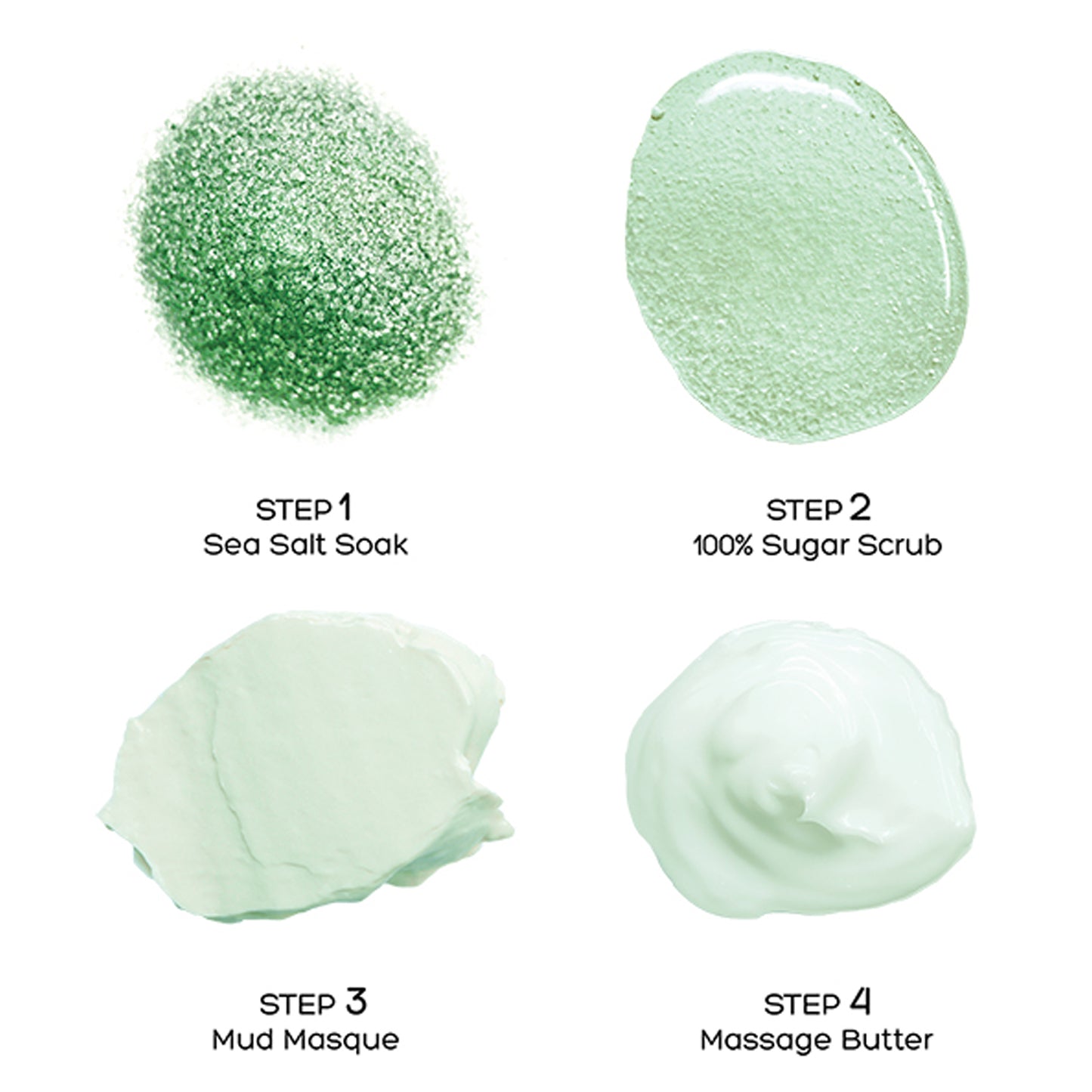 Voesh Pedi in a Box Deluxe 4 Step - Green Tea Detox