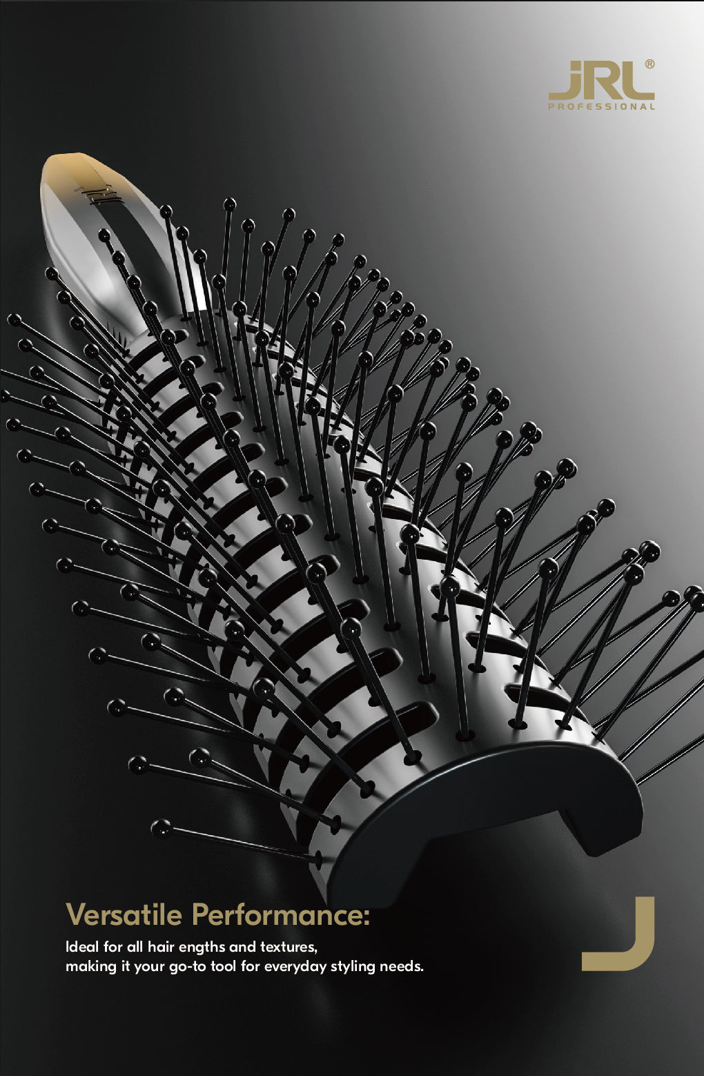 JRL 9 Row Vented Styling Brush