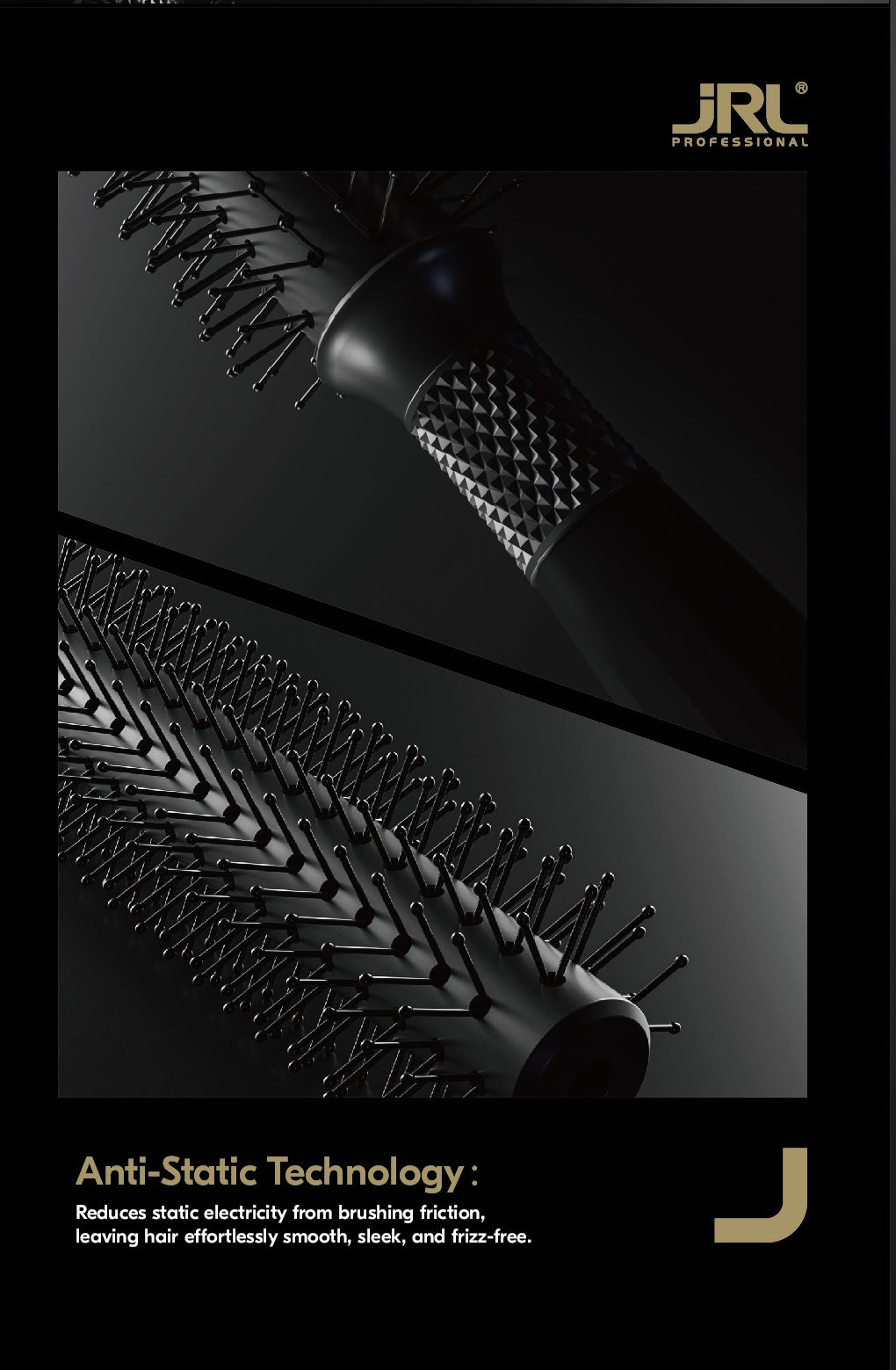 JRL Barber Round Brush 25mm