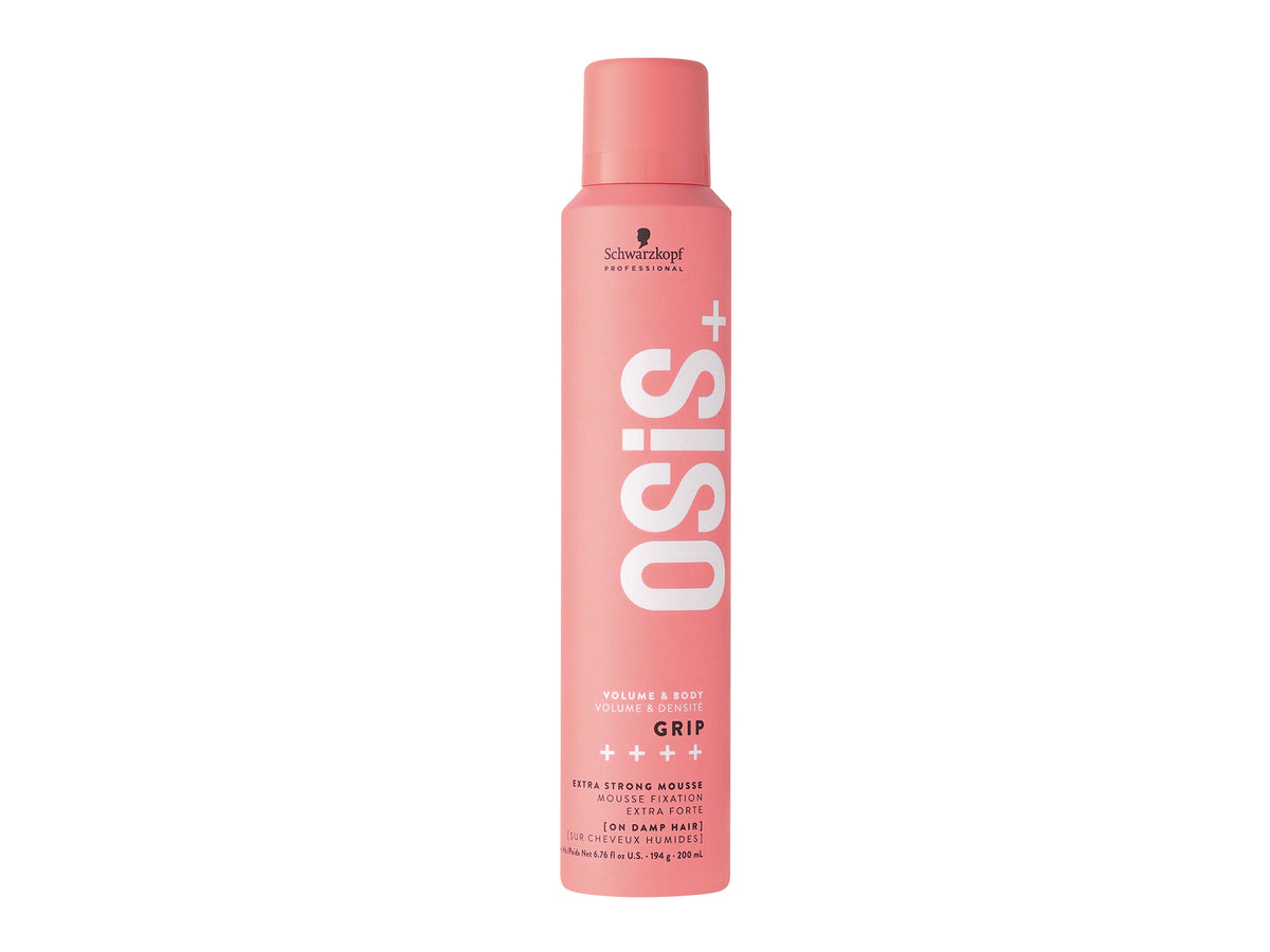 Schwarzkopf OSiS+ Grip - Extreme Hold Mousse for Massive Volume 200mL