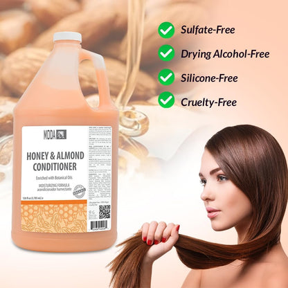 MODA Professional Honey Almond Conditioner 3.78L (Bulk)