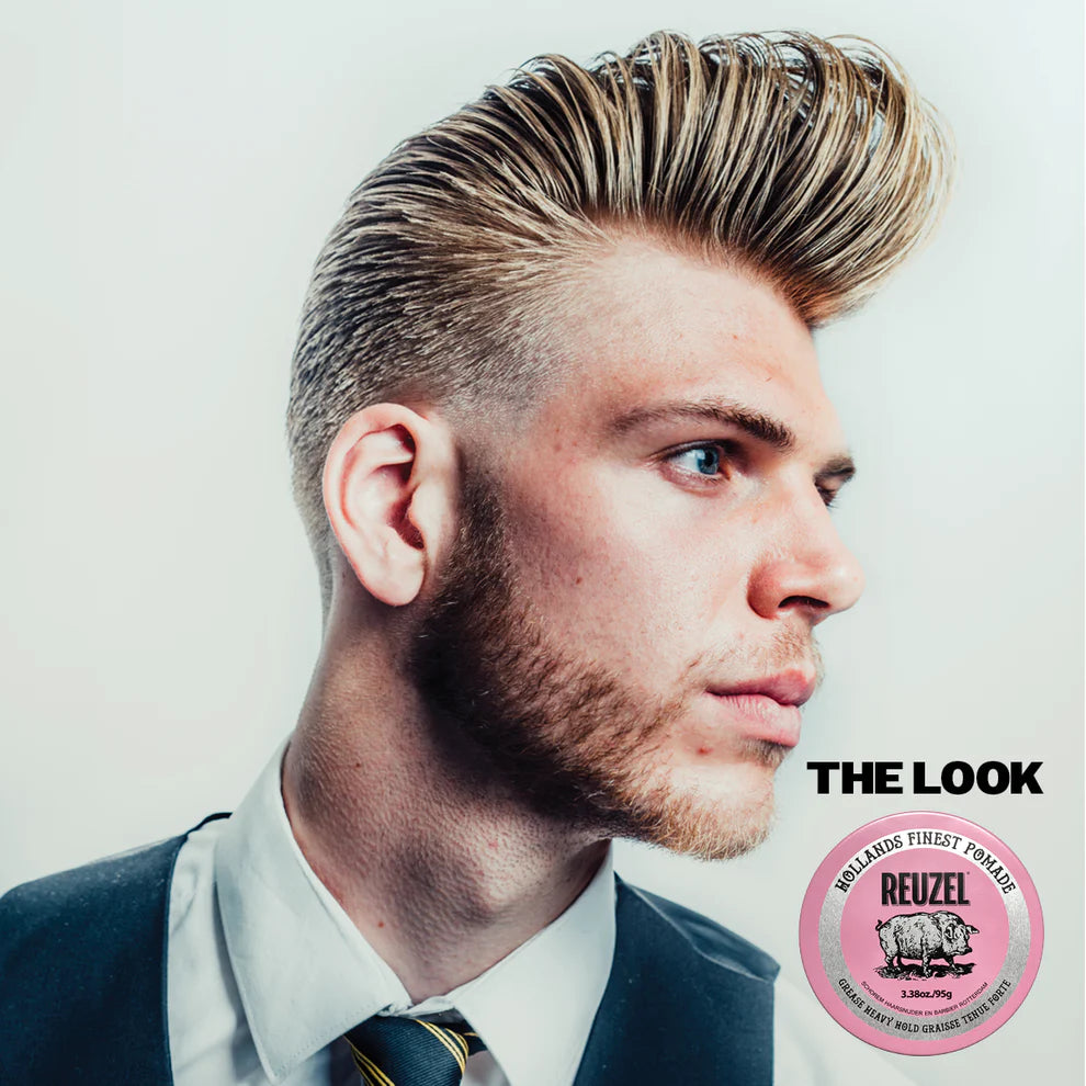 REUZEL Pink Pomade Heavy Grease 95g
