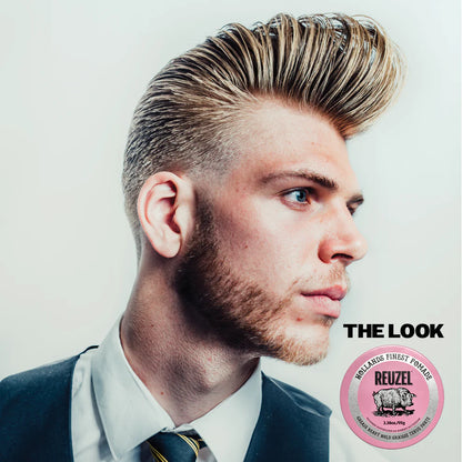 REUZEL Pink Pomade Heavy Grease 95g
