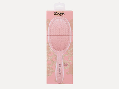 Framar Cookie Cutter Glitter Detangle Hair Brush - Ginger