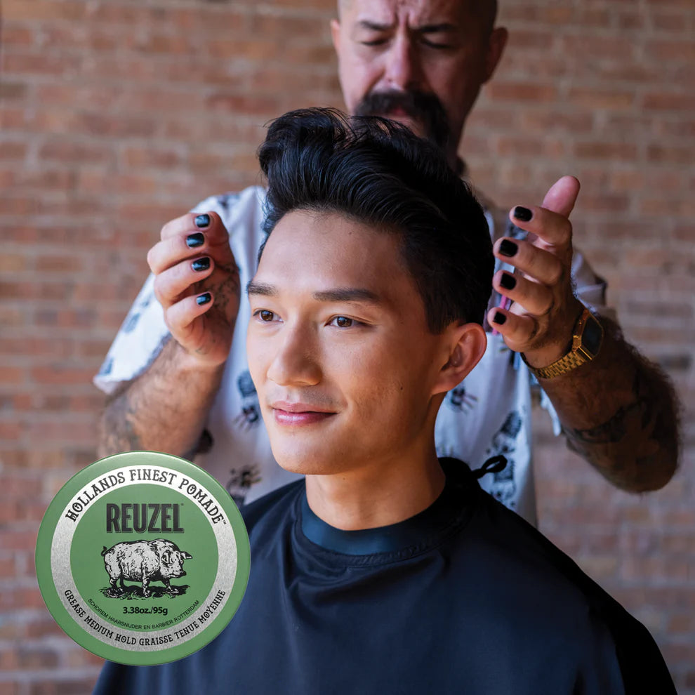 REUZEL Green Pomade Grease 95g
