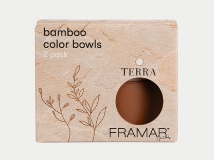 Framar Terra Bamboo Bowls 2pk