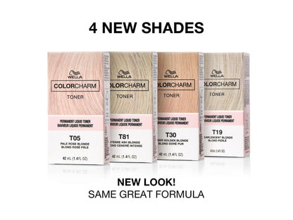 Wella Color Charm Liquid Toner #T05 Pale Rose Blonde