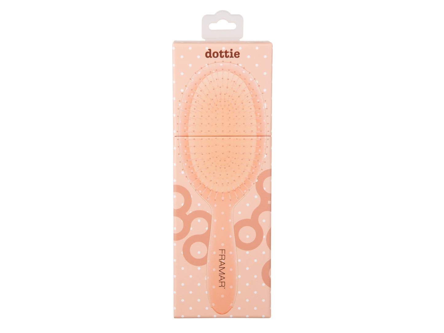Framar Peach Please Detangle Hair Brush - Dottie