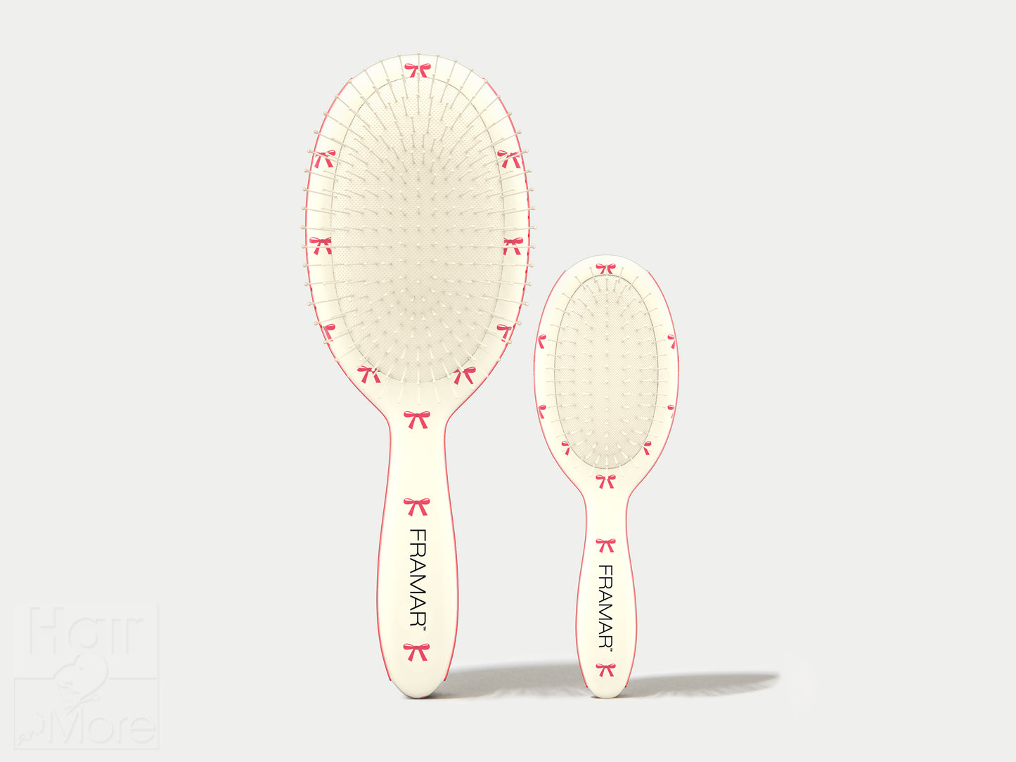Framar Holiday Brush Duo - 2pc Detangle Hair Brush Set