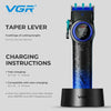 VGR Voyager Professional Hair Clipper - Limited Edition Blue
